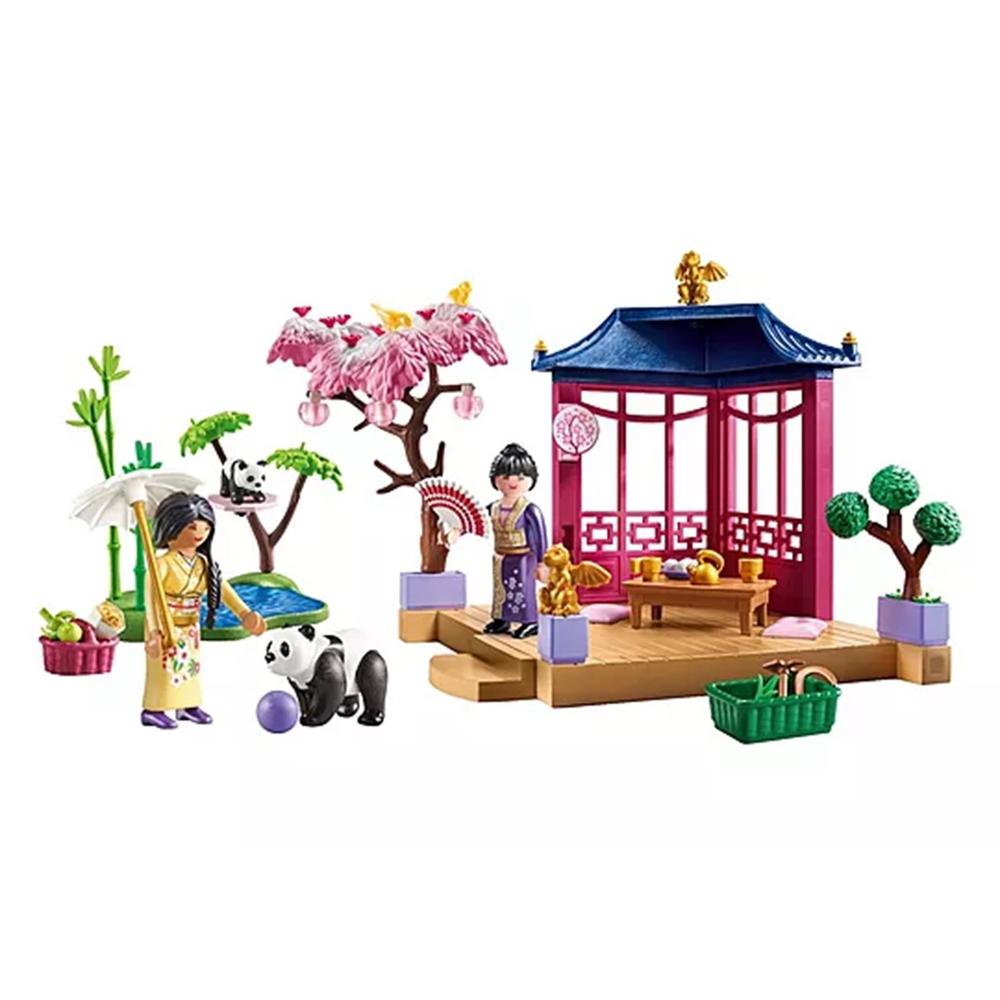 Playmobil -  jardín asiático con panda