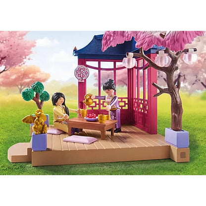 Playmobil -  jardín asiático con panda