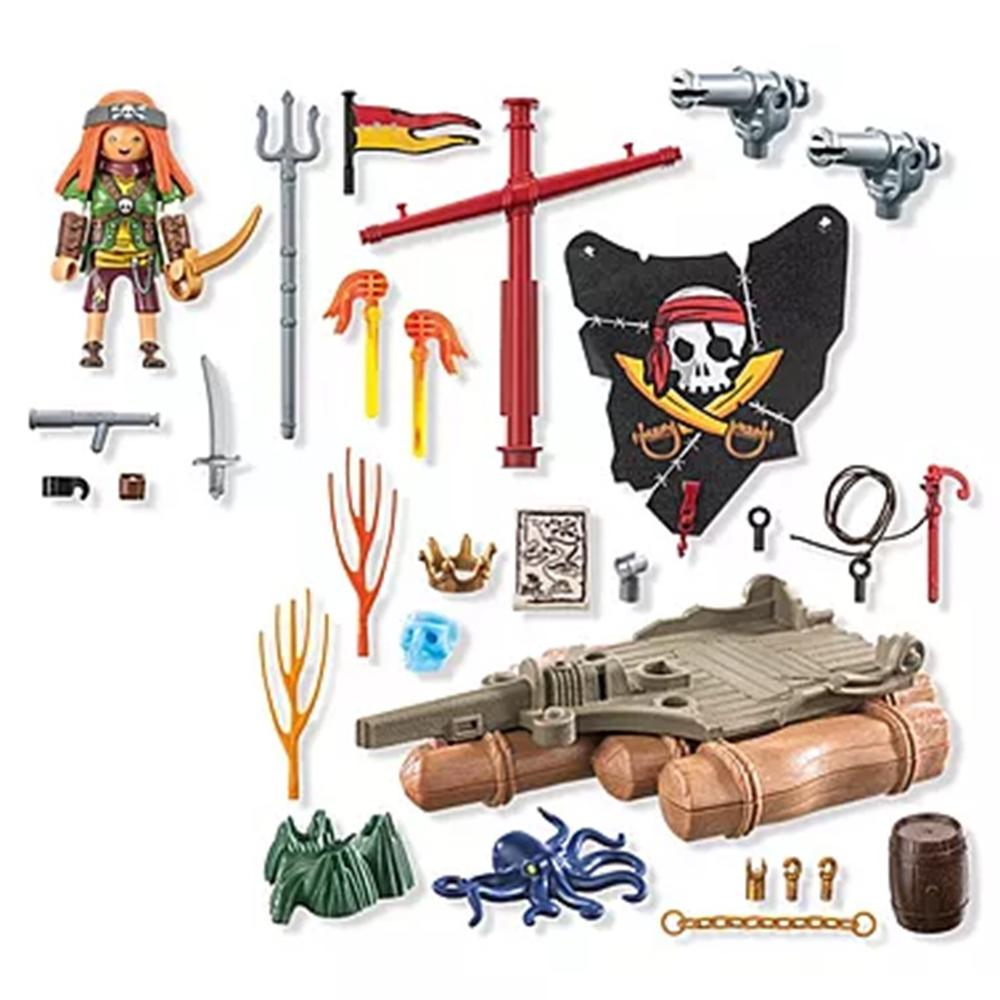 Playmobil -  bote pirata con tesoro