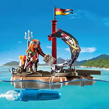 Playmobil -  bote pirata con tesoro