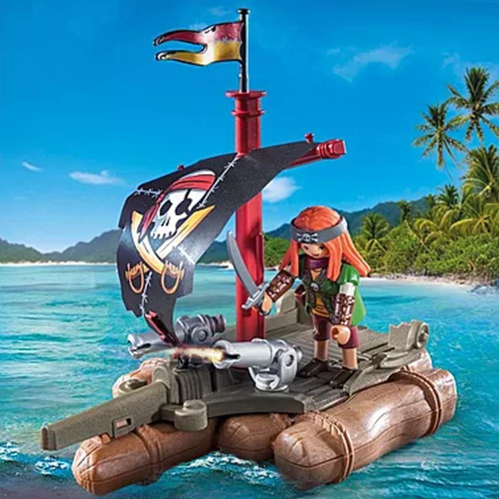 Playmobil -  bote pirata con tesoro