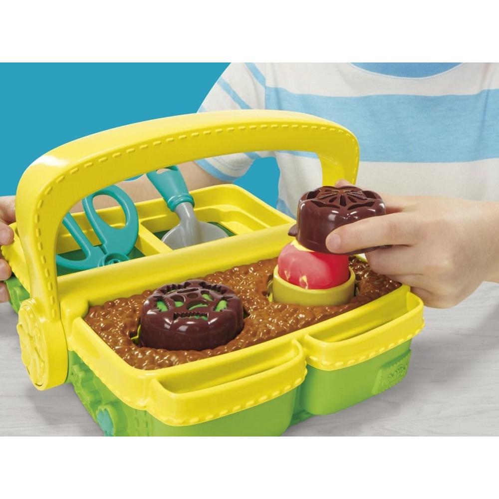 Juego hasbro play - doh blooming flowers
