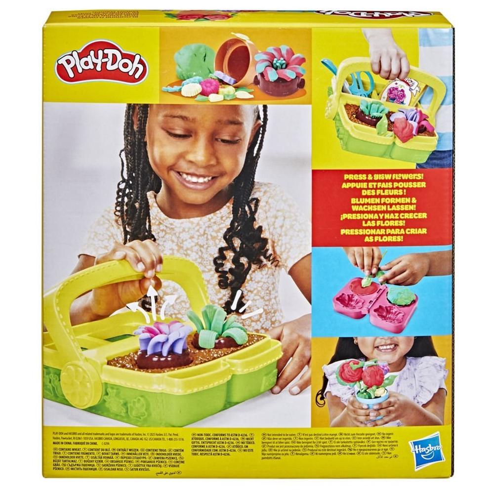 Juego hasbro play - doh blooming flowers