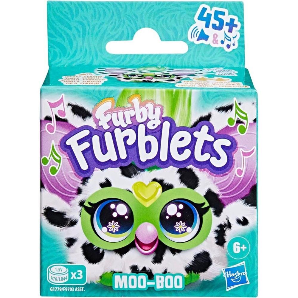 Juguete interactivo hasbro furby furblet moo boo