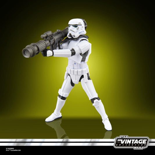 Figura hasbro star wars the vintage collection jedi survivor rocket launcher trooper
