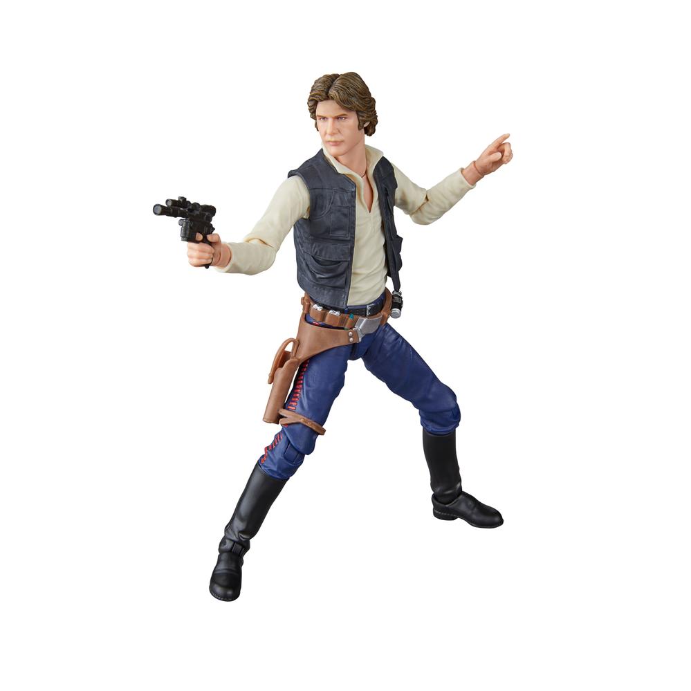 Figura hasbro star wars the black series a new hope han solo