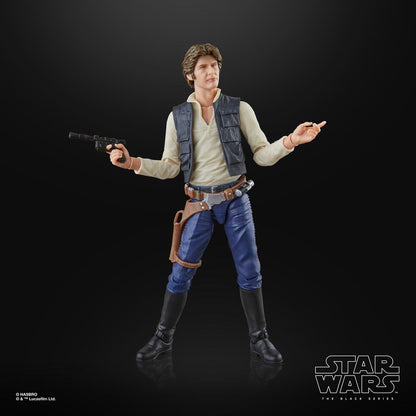 Figura hasbro star wars the black series a new hope han solo