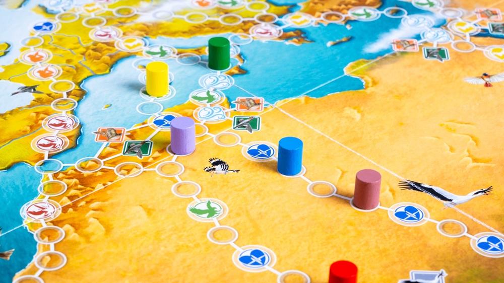 Juego de mesa la gran migración