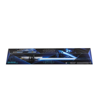 Replica hasbro star wars black series force fx elite ezra bridger sable laser