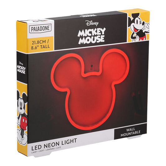 Luz neón paladone mickey mouse