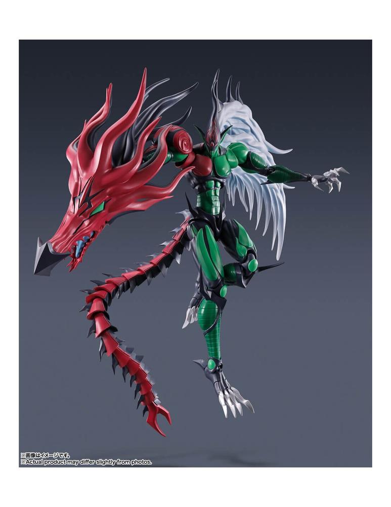 Elemental hero flame wingman fig. 19 cm yu - gi - oh! gx sh monsterarts