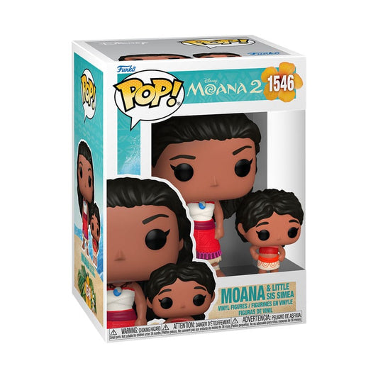 Funko pop moana 2 -  moana & little sis simea