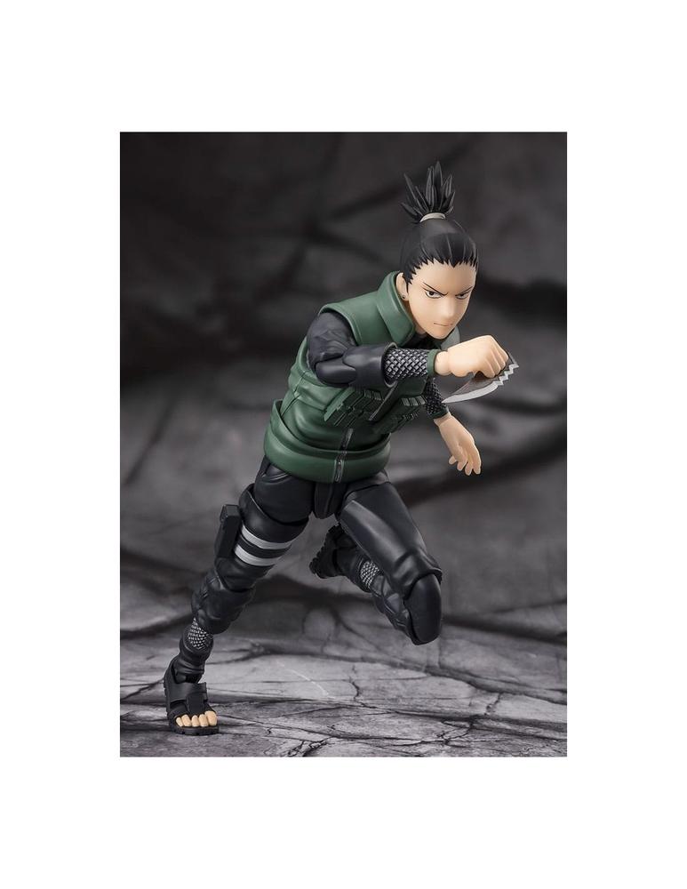 Figura tamashii nations naruto shippuden shikamaru nara brilliant strategist ver. sh figuarts 14.5cm