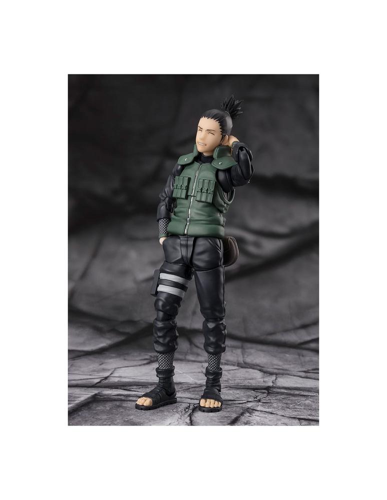 Figura tamashii nations naruto shippuden shikamaru nara brilliant strategist ver. sh figuarts 14.5cm