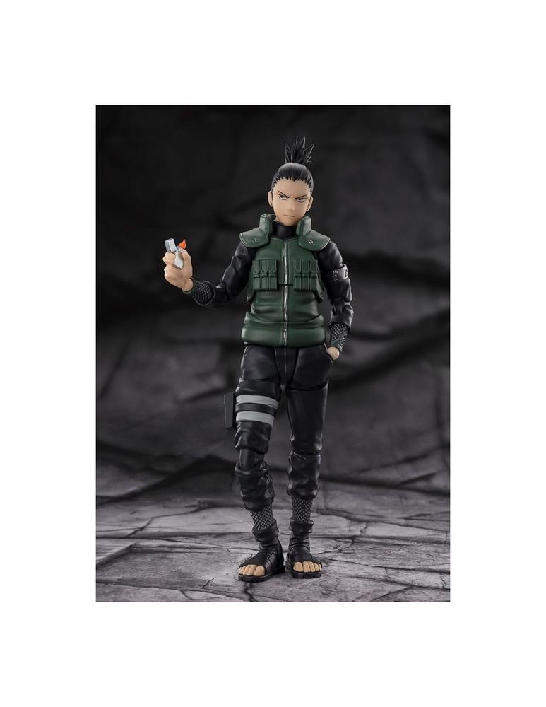 Figura tamashii nations naruto shippuden shikamaru nara brilliant strategist ver. sh figuarts 14.5cm