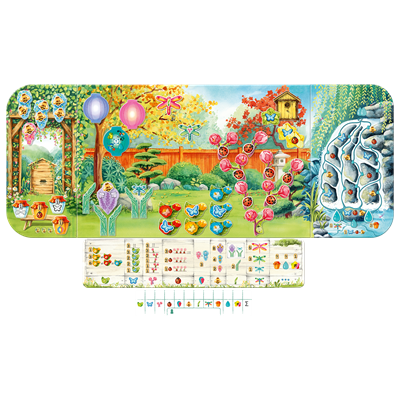 Juego de mesa pérgola