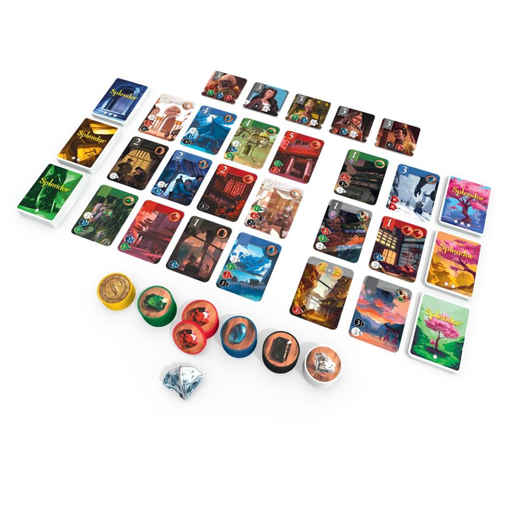 Expansión juego de mesa splendor el sol nunca se pone