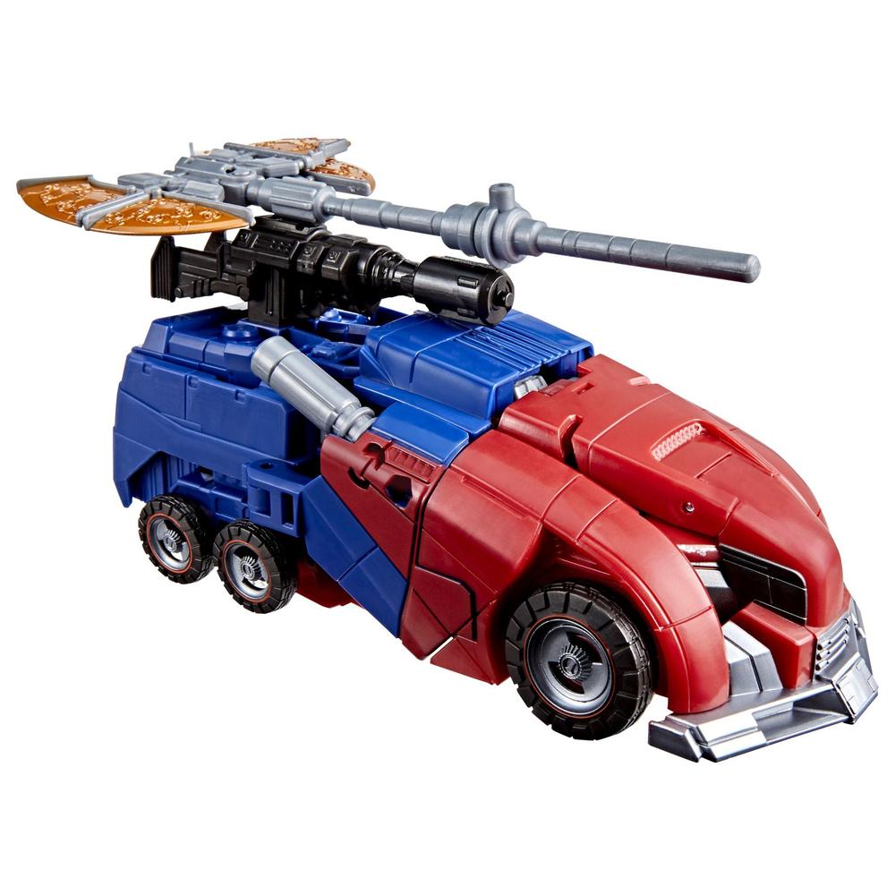 Figura hasbro transformers war for cybertron studio series voyayer class optimus prime 16.5cm