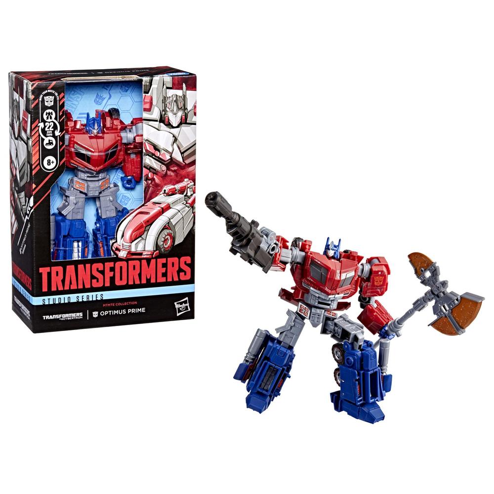 Figura hasbro transformers war for cybertron studio series voyayer class optimus prime 16.5cm