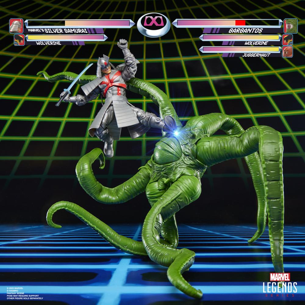 Figura hasbro marvel legends series gamerverse gargantos