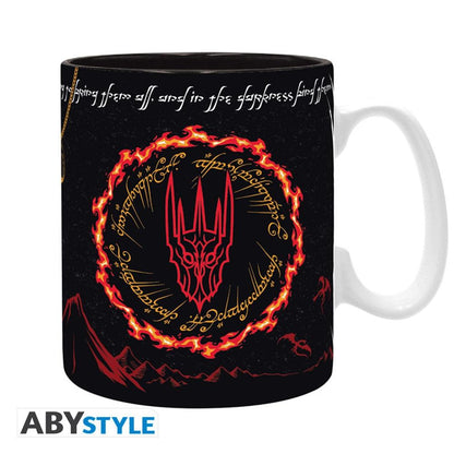Taza abystyle el señor de los anillos sauron 460ml