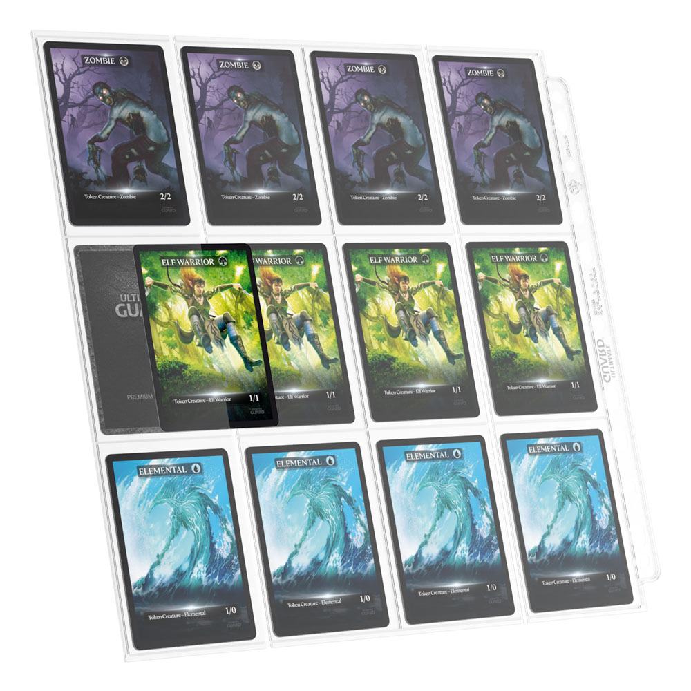 Carpeta transparente ultimate guard de 24 bolsillos y cuatro filas de páginas - carga lateral (10)