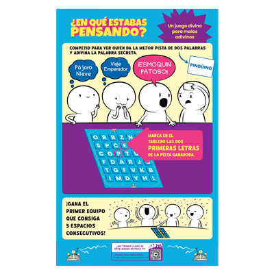 Juego de mesa ¿en que estabas pensando?