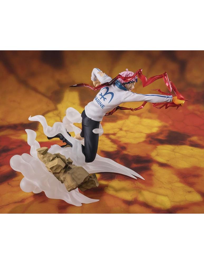 Figura tamashii nations one piece figuarts zero koby honesty impact extra battle 15.5cm