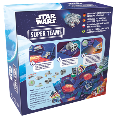 Juego de mesa star wars super teams