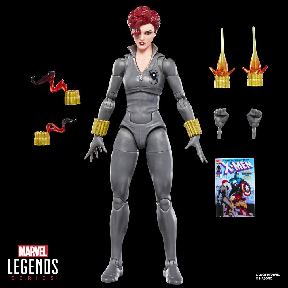 Figura hasbro marvel legends series black widow