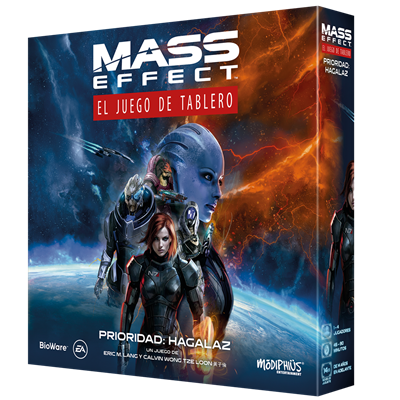Juego de mesa mass effect: el juego de tablero