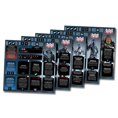 Juego de mesa mass effect: el juego de tablero