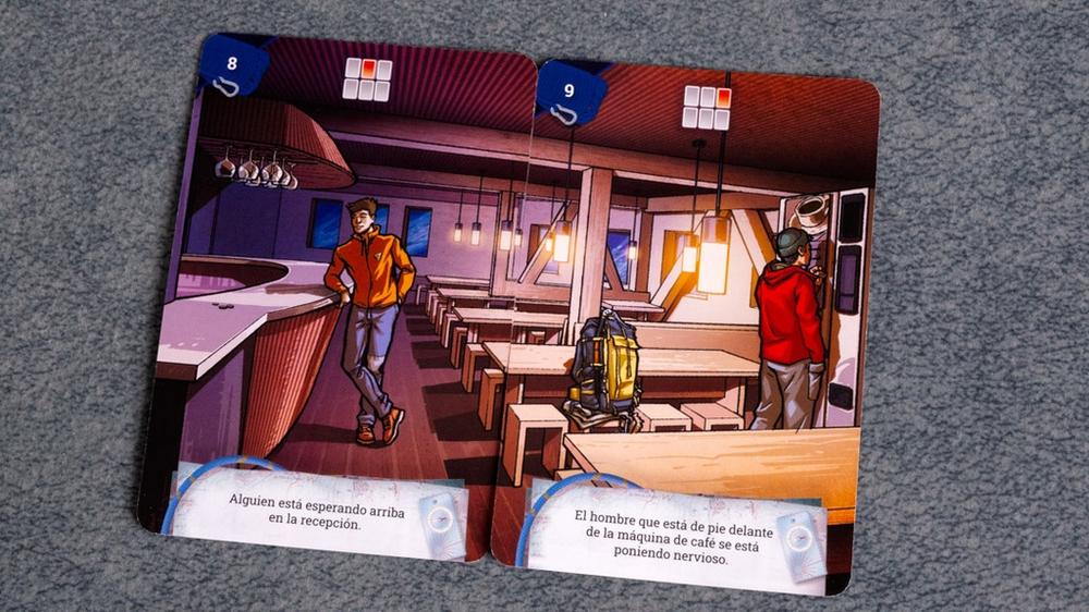 Juego de mesa back stories -  sola bajo el hielo