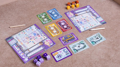 Juego de mesa virus! roll & write