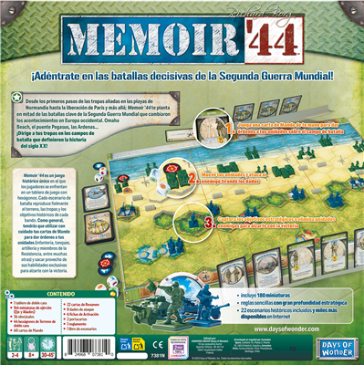 Juego de mesa memoir 44