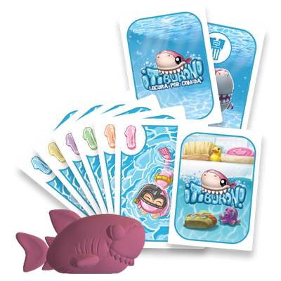 Juego de mesa ¡tiburón!