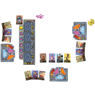Juego de mesa rumblebots