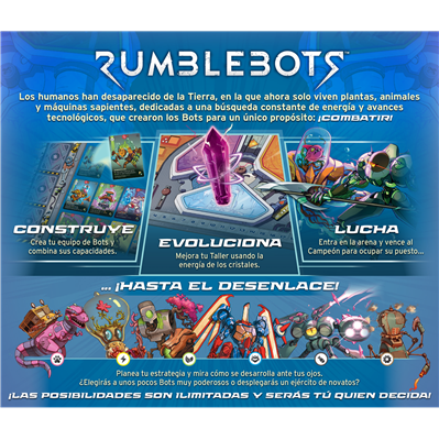 Juego de mesa rumblebots