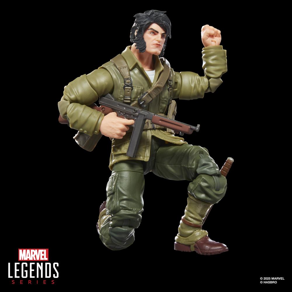 Figura hasbro marvel legends series wolverine (wwii logan)