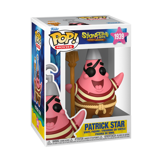 Funko pop! nickelodeon bob esponja patricio estrella pirata