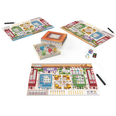 Juego de mesa 7 wonders dice
