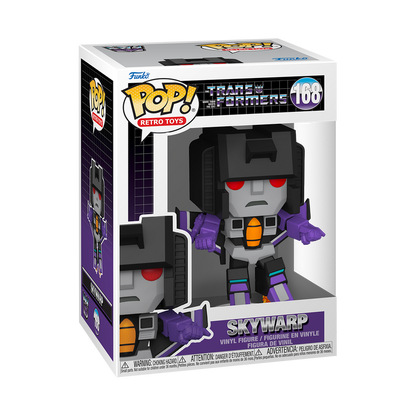 Funko pop retro toys: transformers s6 sky warp w - chase thundercracker