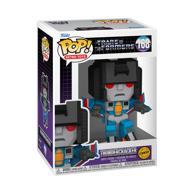 Funko pop retro toys: transformers s6 sky warp w - chase thundercracker