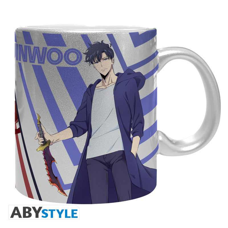 Taza abystyle solo leveling jinwoo e igris 320 ml