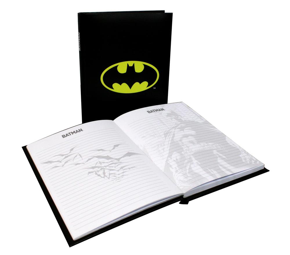 Libreta sd toys batman simbolo con luz