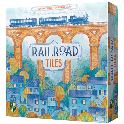 Juego de mesa railroad tiles