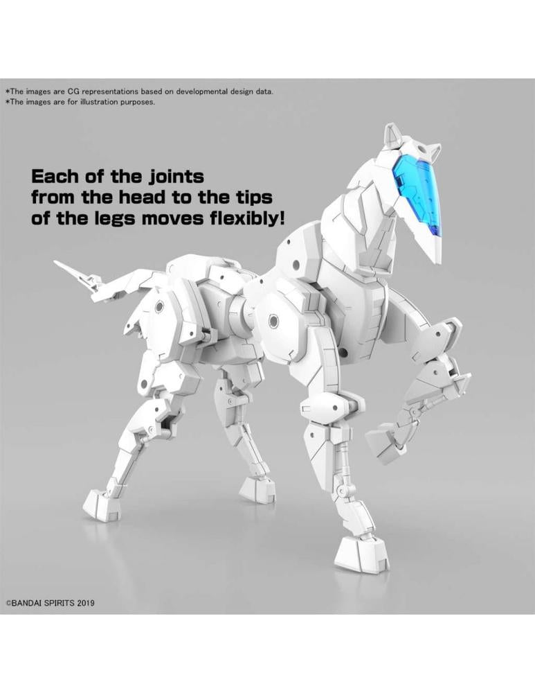 Vehiculo expansion bandai hobby 30mm exa - vehicle horse mecha ver. blanco