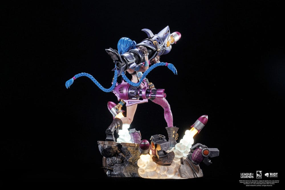 Estatua 1 - 6 league of legends jinx 32cm
