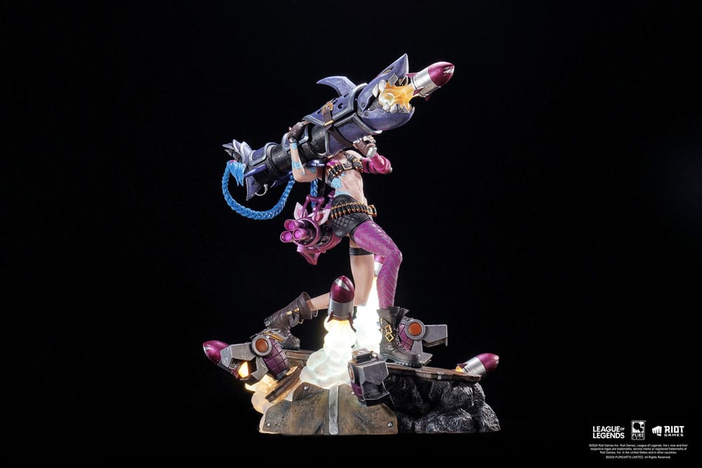 Estatua 1 - 6 league of legends jinx 32cm