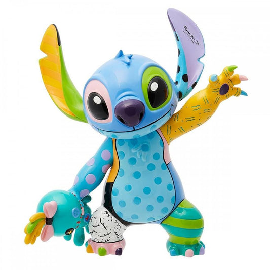 Figura enesco disney stitch y scrump